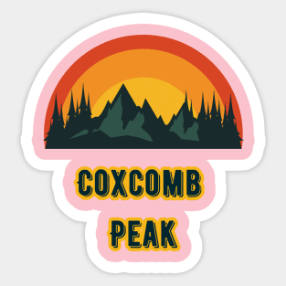 Coxcomb Peak Sticker